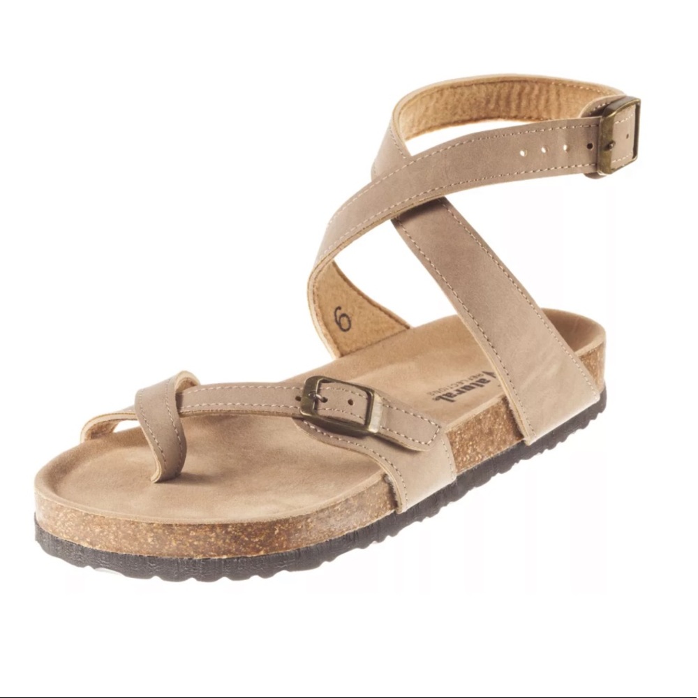 Natural Reflections Ankle Strap Sandals